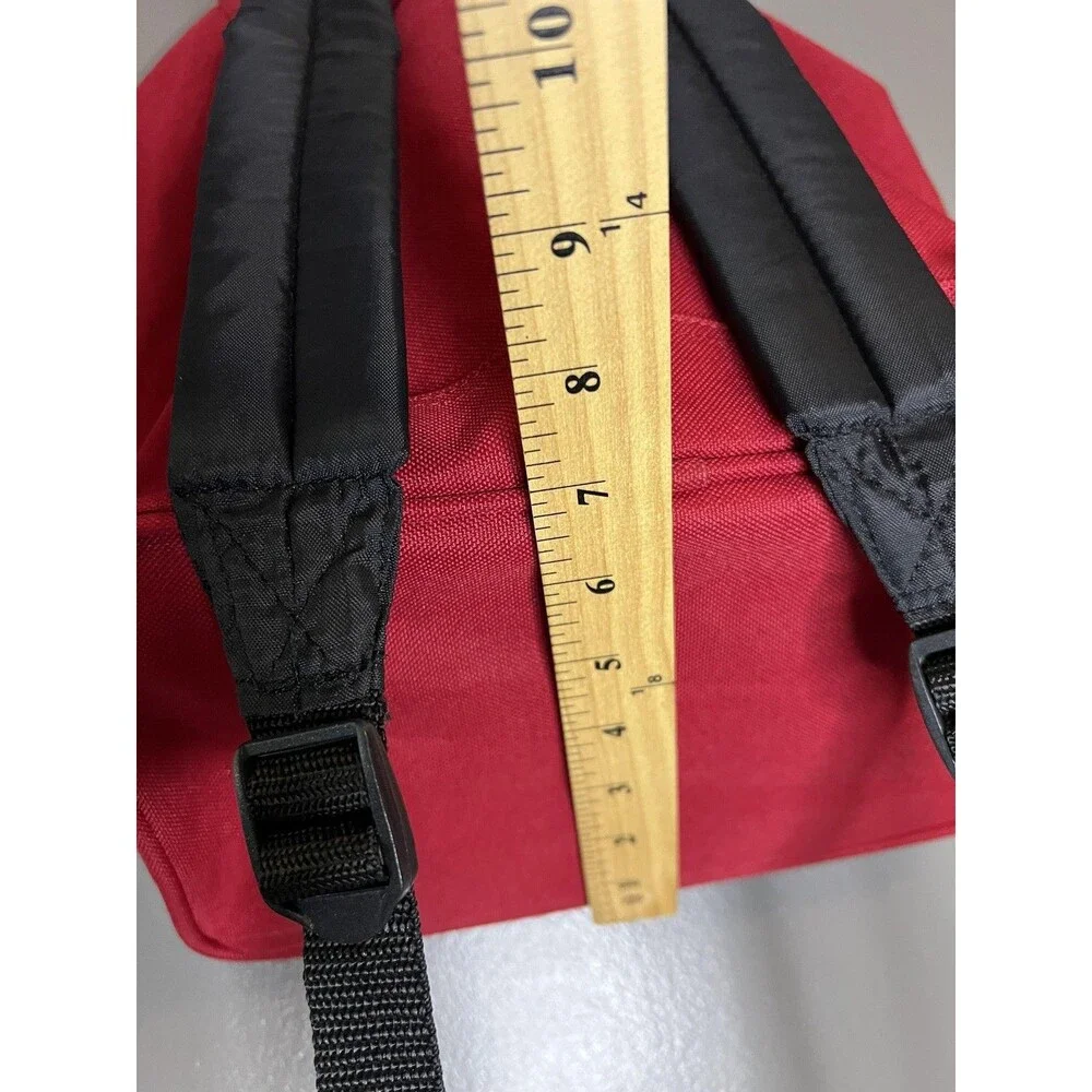 Vintage Access Sport Backpack Red Blue Black Drawstring Classic Daypack 90s Bag